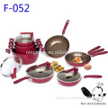 top products hot selling new 2014 first horse cookware set wine glass decanters made in china